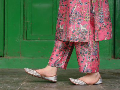 Flamingo Kurta Pant Set