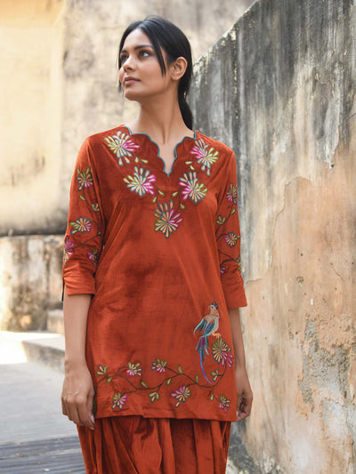 Kurti Velvet Di